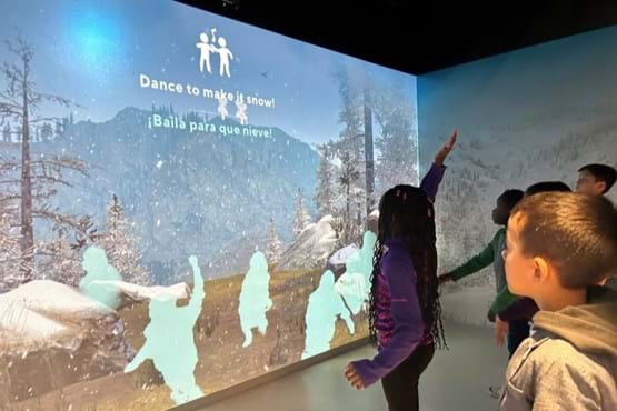 Snow Theater exhibit