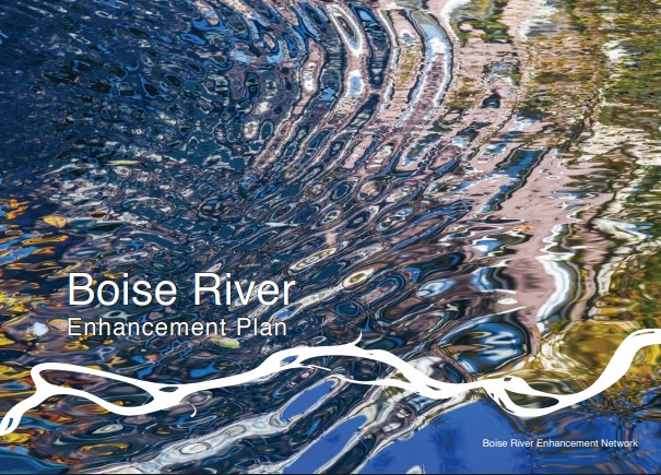 Boise River Enhancement Plan report cover.