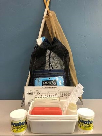 Supplies for Water Quality Testing Kits & Macroinvertebrate Pack